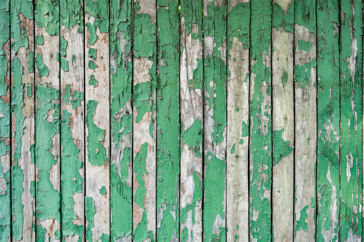 Carta da parati un recinto che ha perso il suo bagliore verde