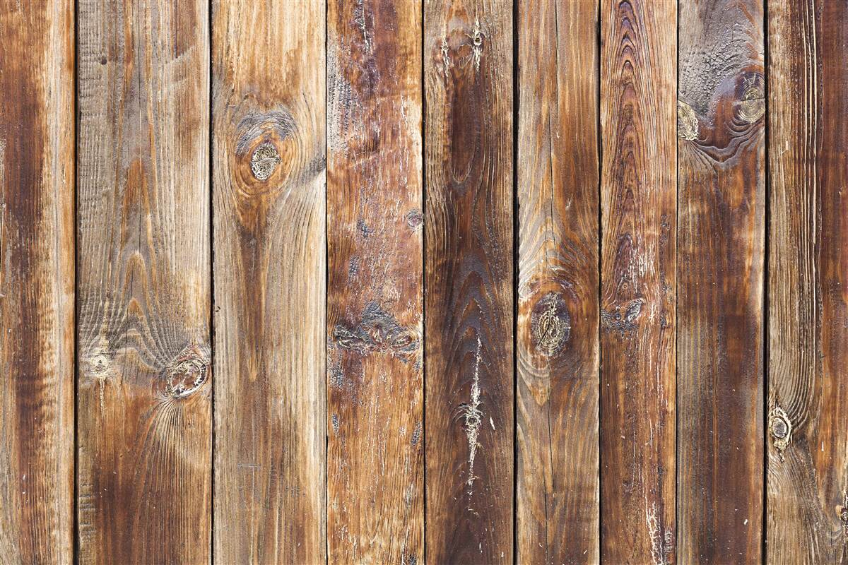 Carta da parati le travi sono in legno marrone scuro