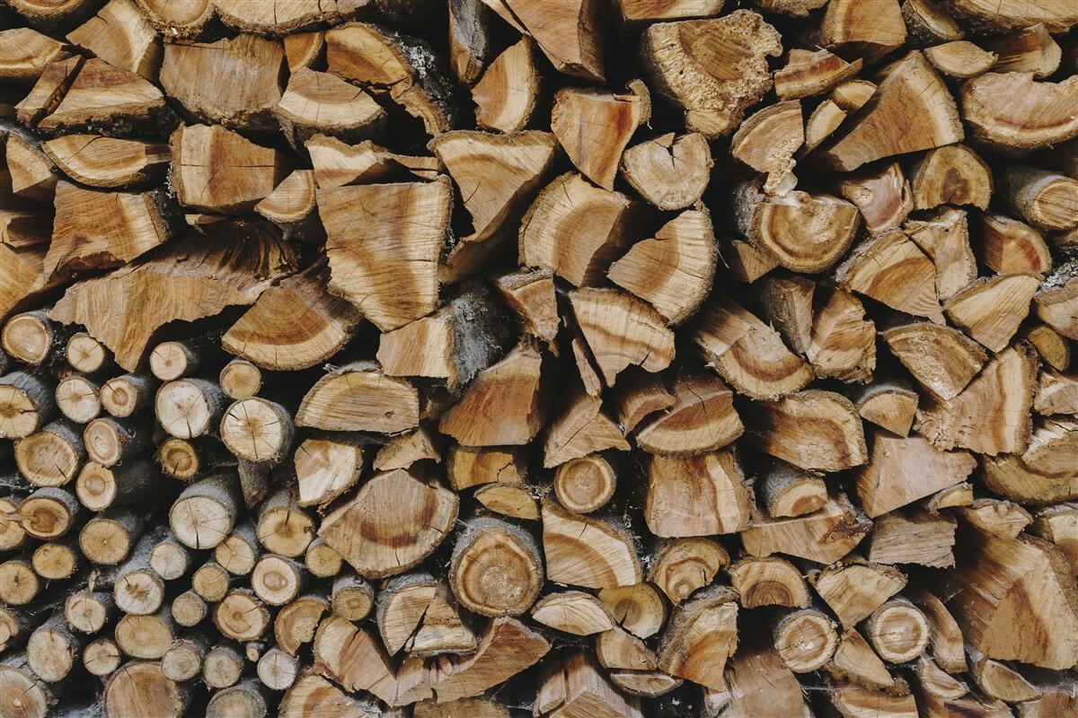 Carta da parati pezzi di legno accostati