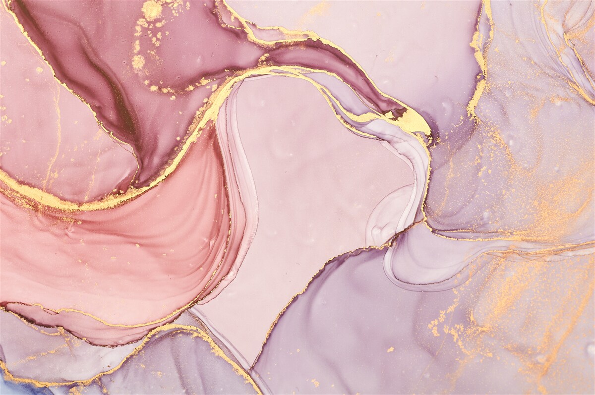 Carta da parati liquido delicato nella tonalità del rosa-viola