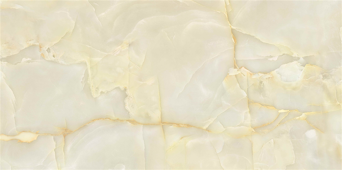 Carta da parati piastrelle in gres porcellanato onice beige