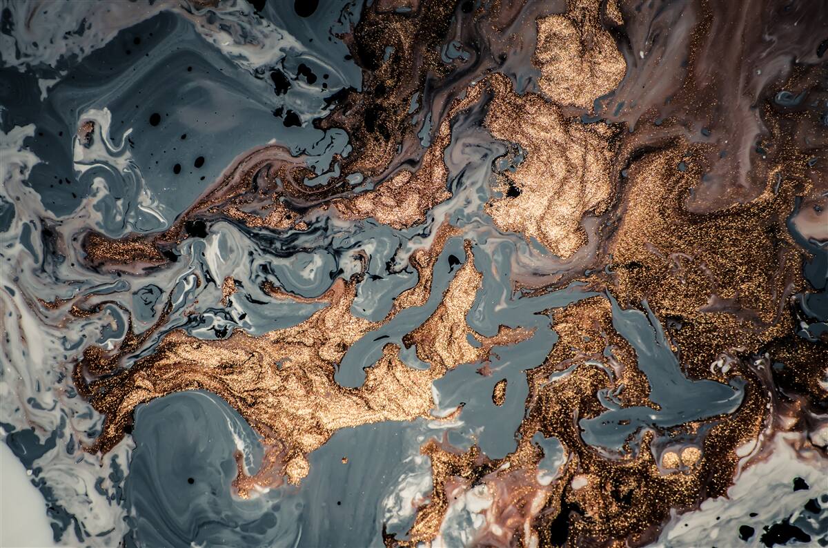Carta da parati elisir d'oro condensato