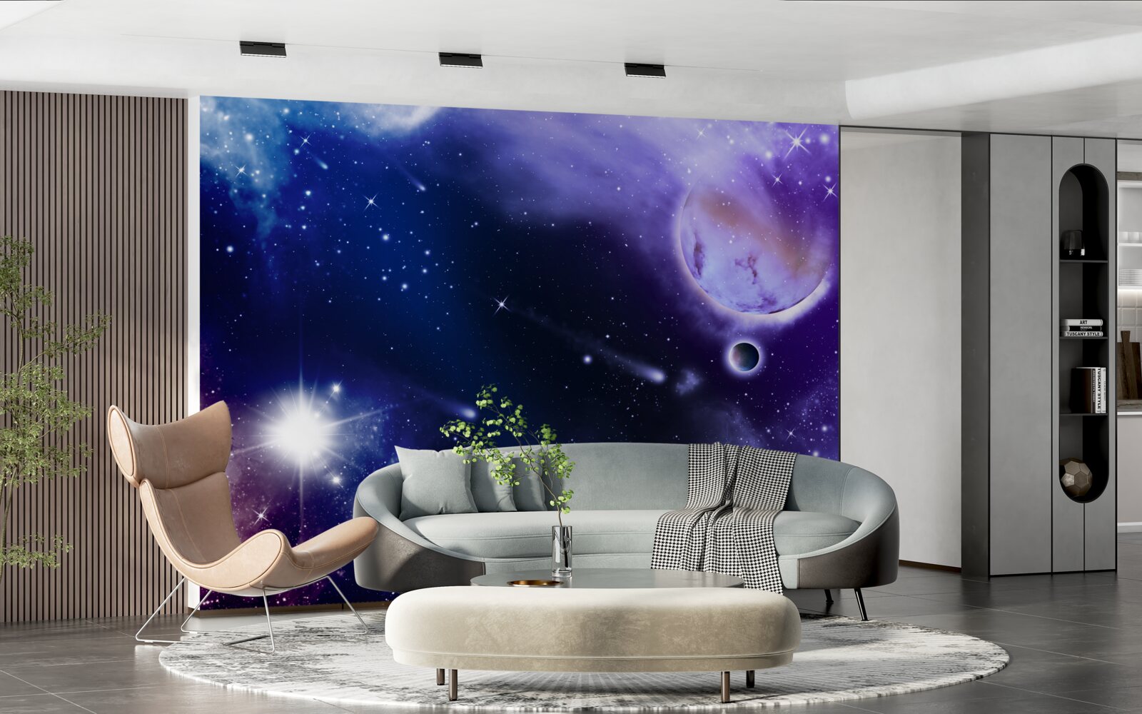 Carta da parati universo unico