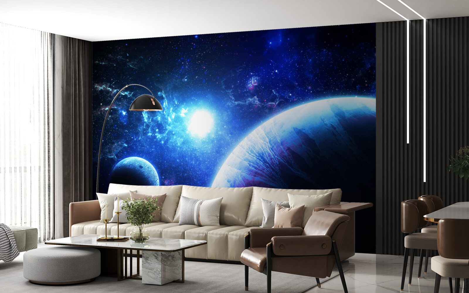 Carta da parati l'emergere di una nuova stella può essere parafrasato come "la nascita di una nuova stella"
