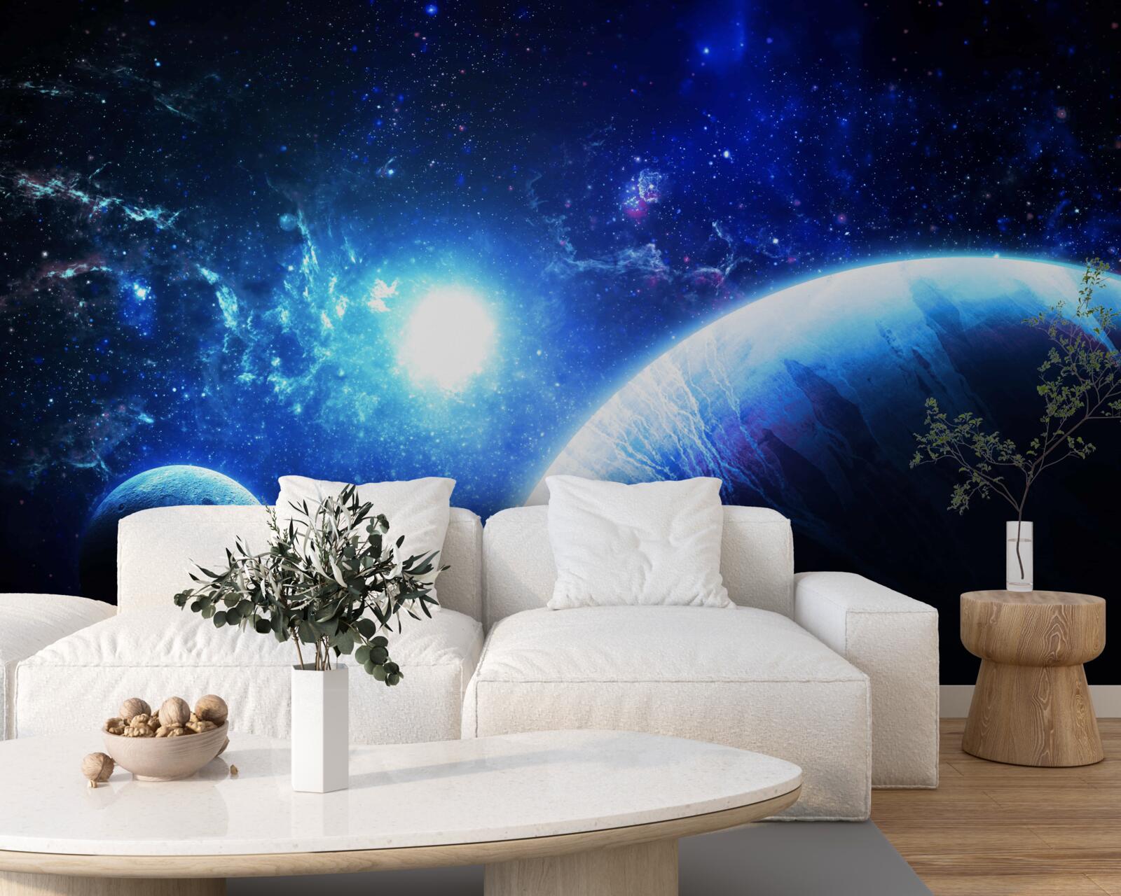 Carta da parati l'emergere di una nuova stella può essere parafrasato come "la nascita di una nuova stella"