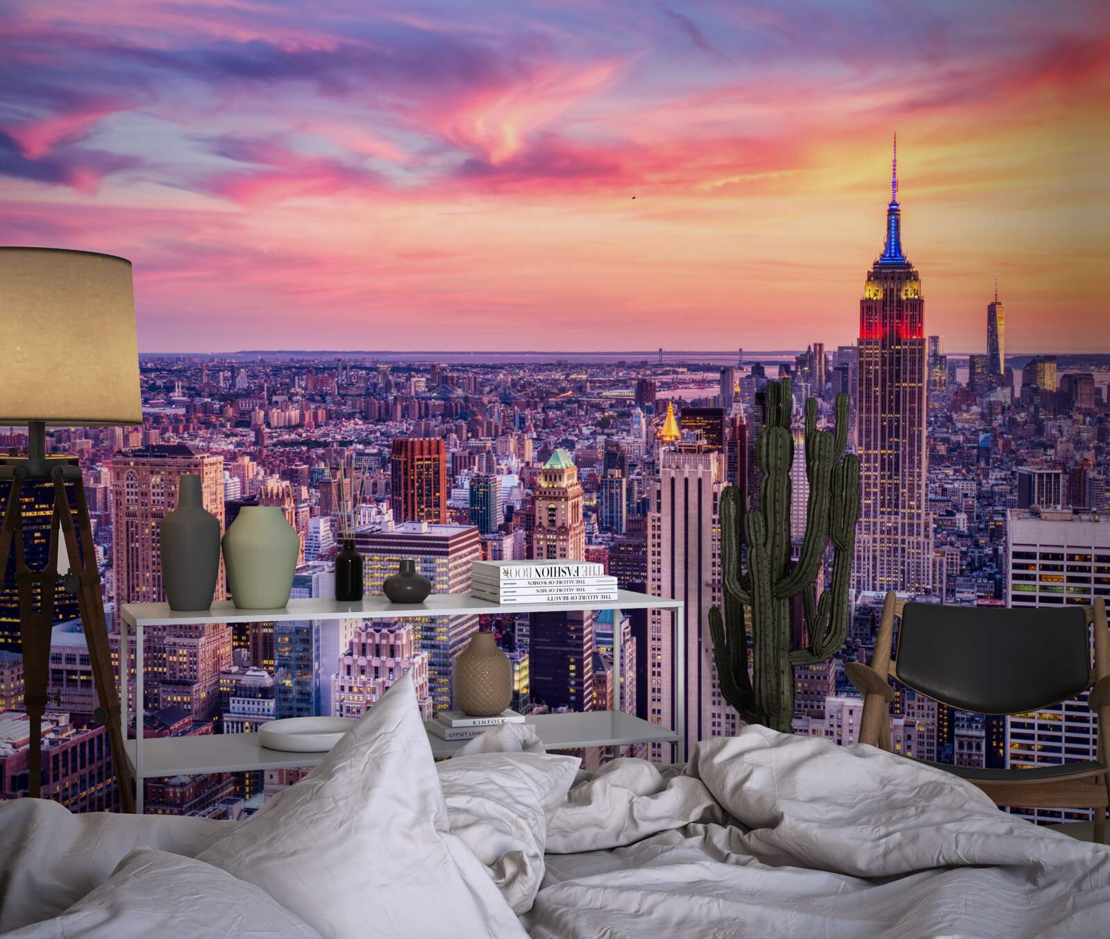 Carta da parati alba a new york