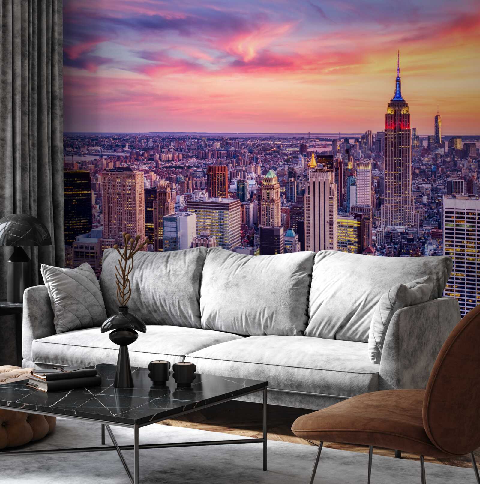 Carta da parati alba a new york