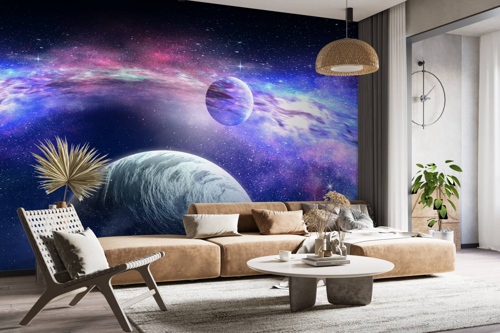 Carta da parati profondità irrisolte dell'universo