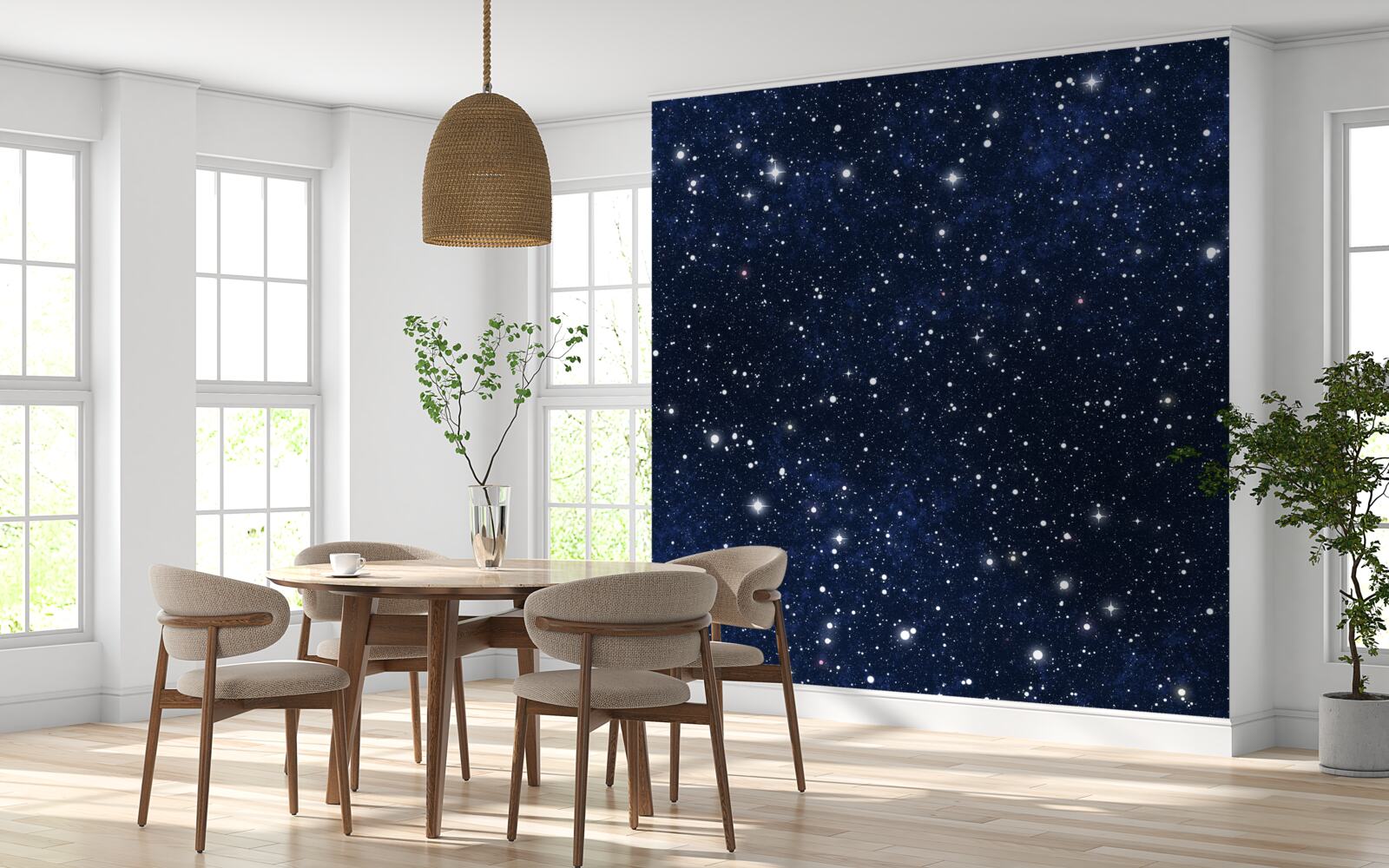 Carta da parati strato cielo stellato