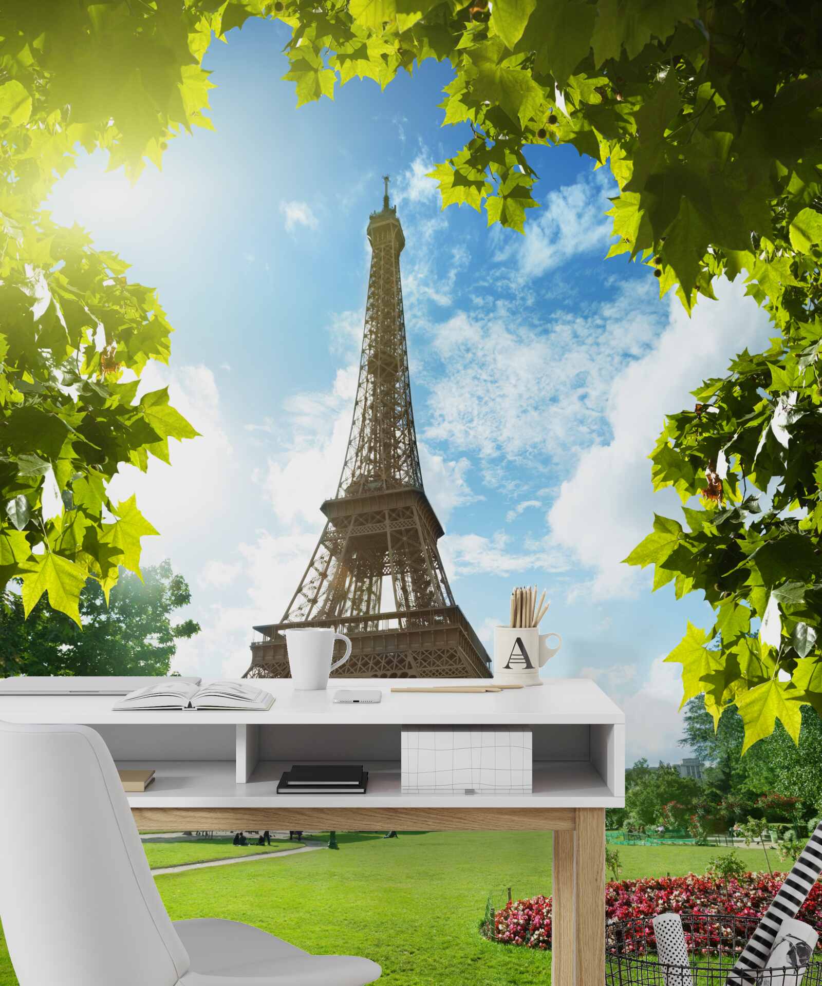 Carta da parati torre eiffel