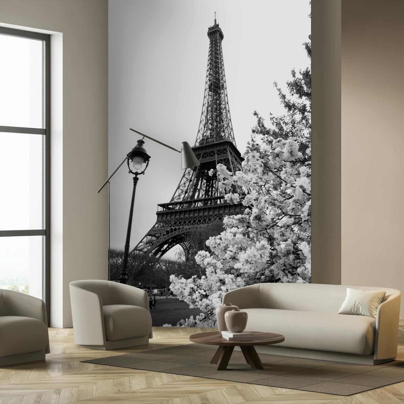 Carta da parati Torre eiffel in primavera