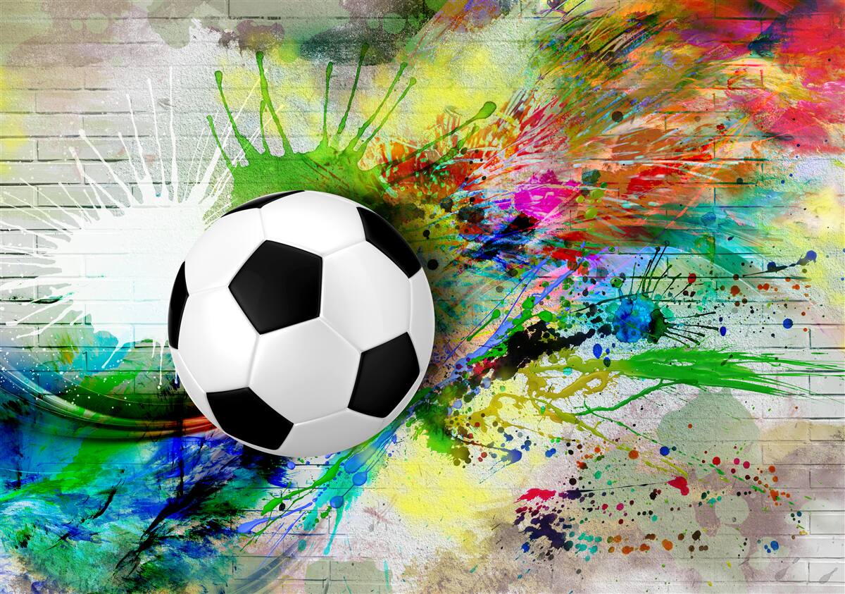 Carta da parati sfondo luminosità evidenziazione calcio