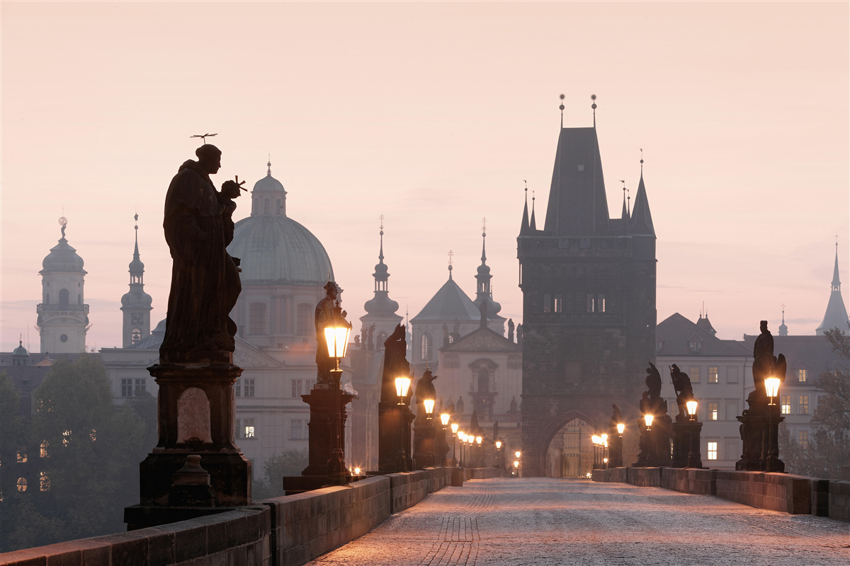 Carta da parati La vecchia Praga e il suo Ponte Carlo