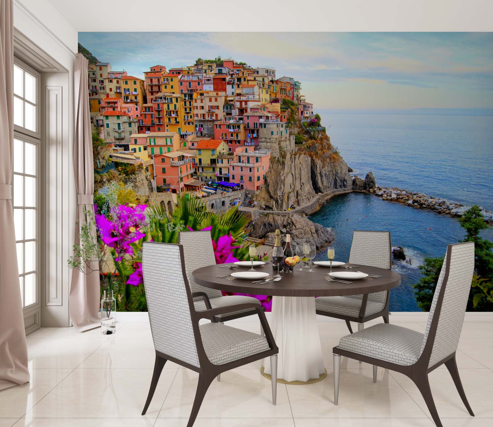 Carta da parati niesamowite cinque terre