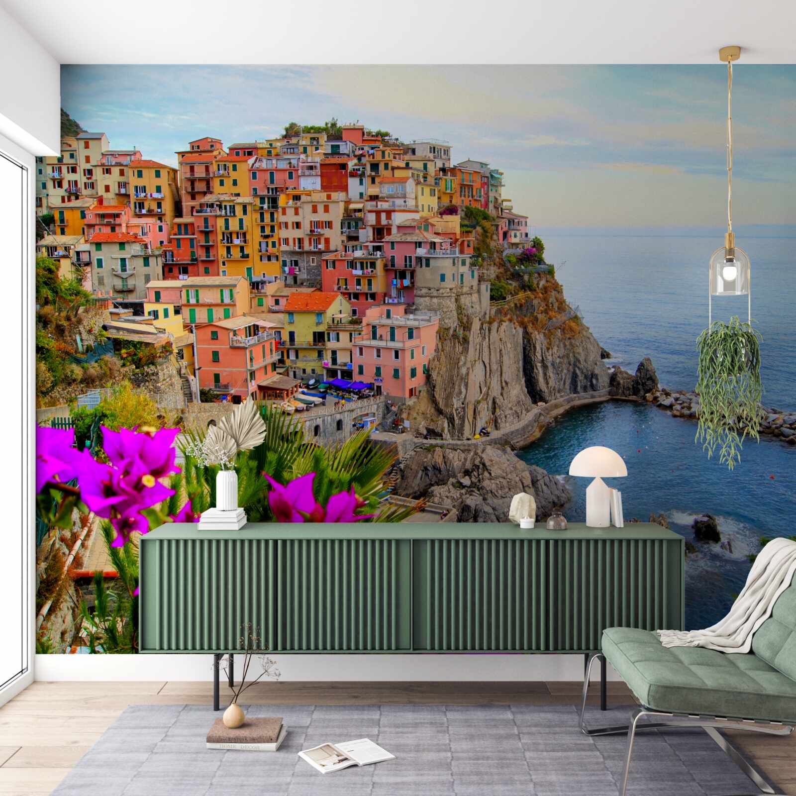 Carta da parati niesamowite cinque terre