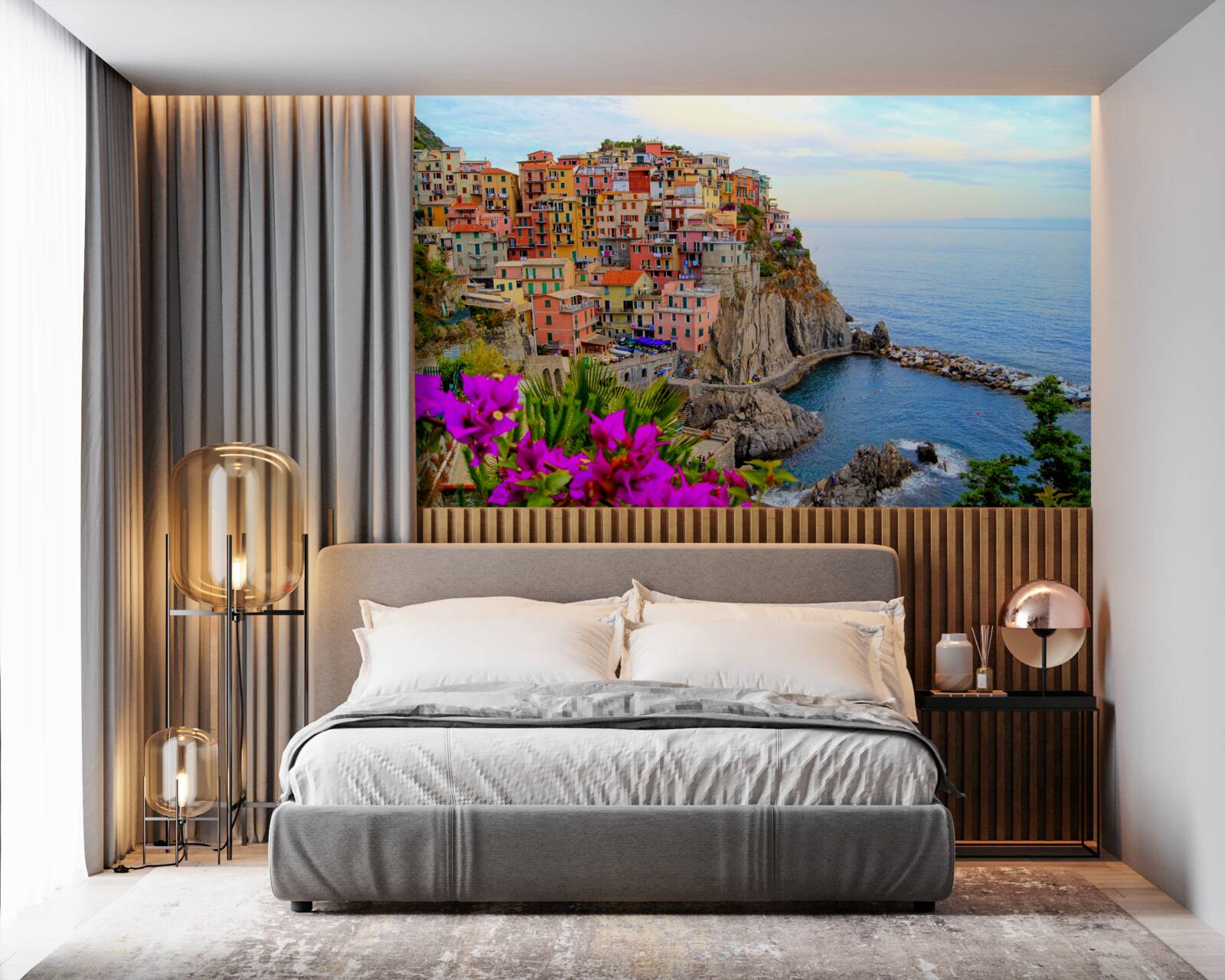 Carta da parati niesamowite cinque terre