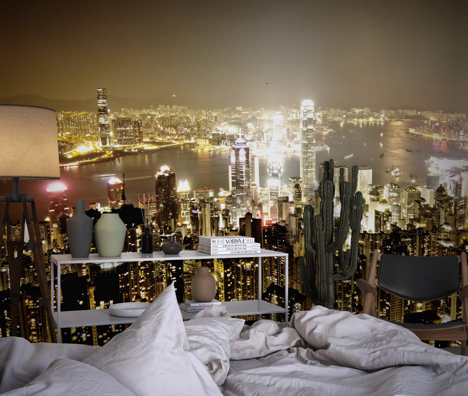 Carta da parati le luci notturne di new york