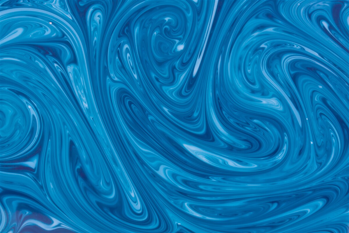 Carta da parati fluttuazioni del mare blu