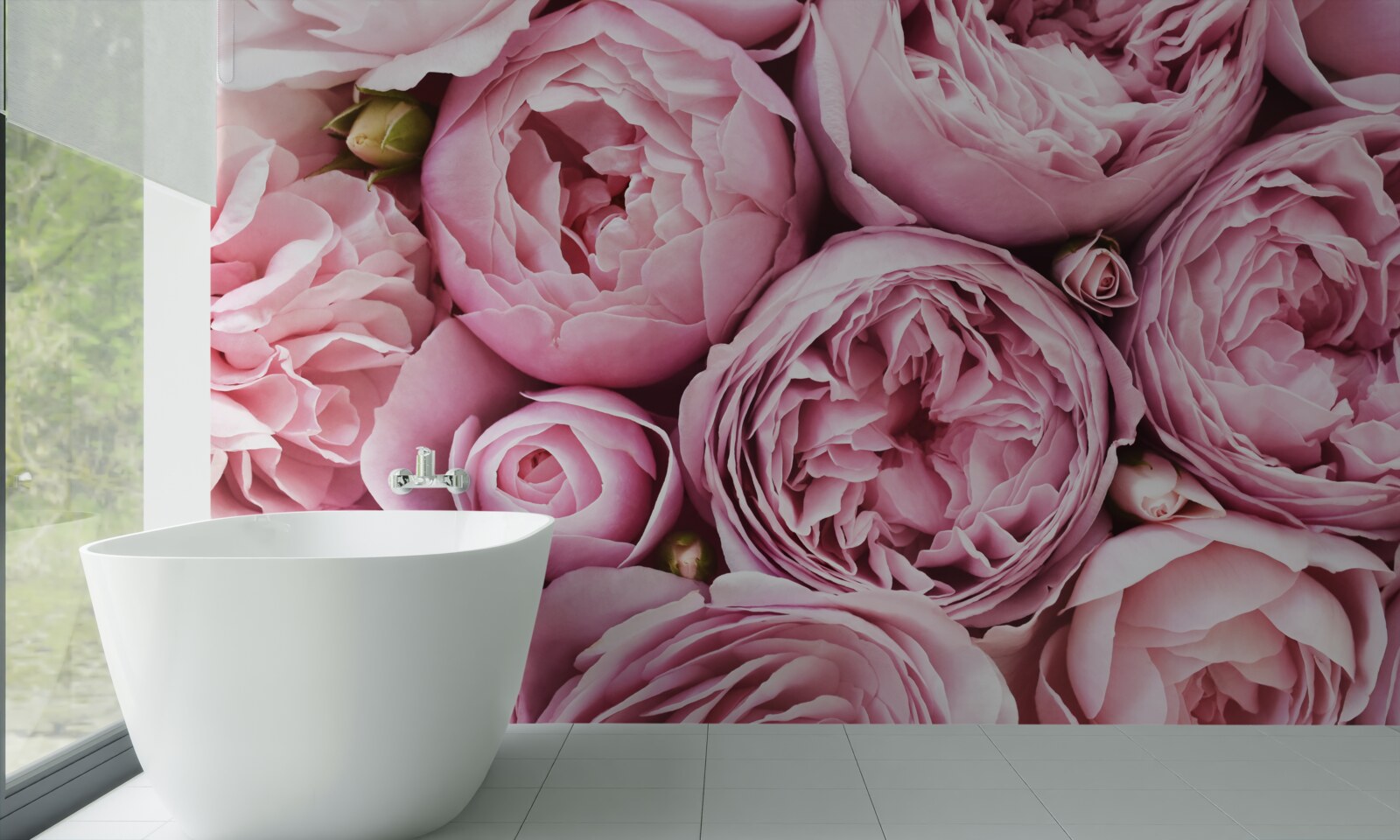 Carta da parati una rosa in un bouquet è uno spettacolo indimenticabile