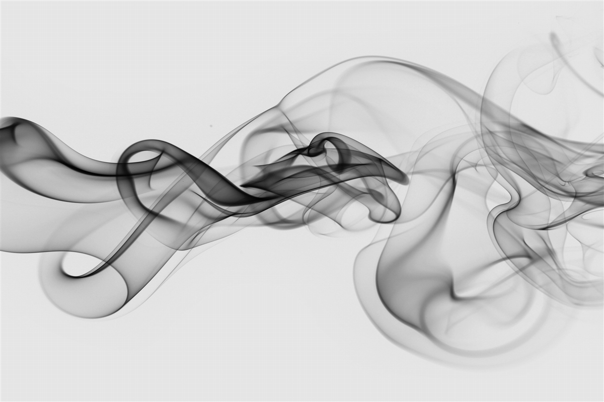 Carta da parati astrazione di fumo nero