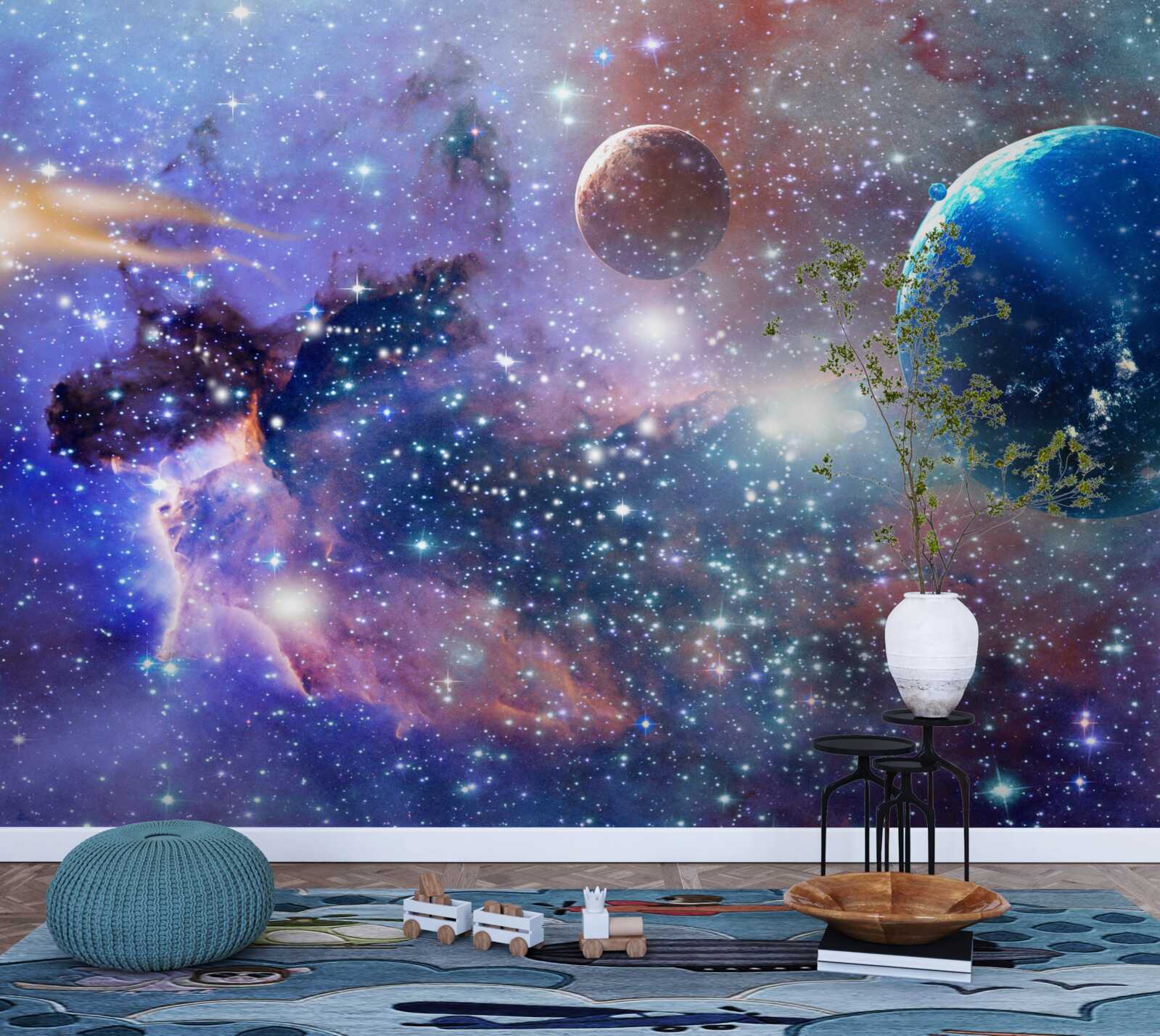 Carta da parati universo luminoso