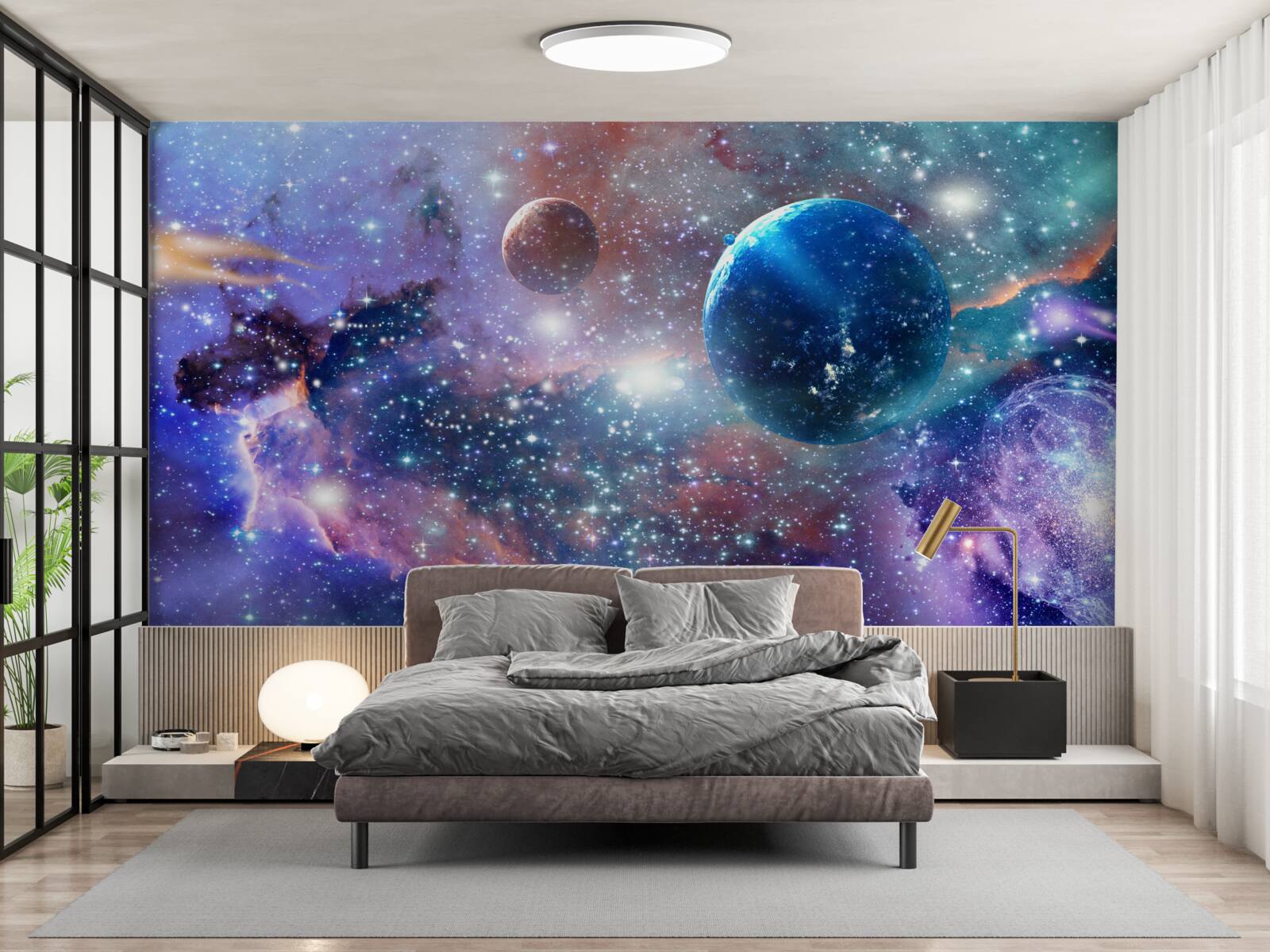 Carta da parati universo luminoso