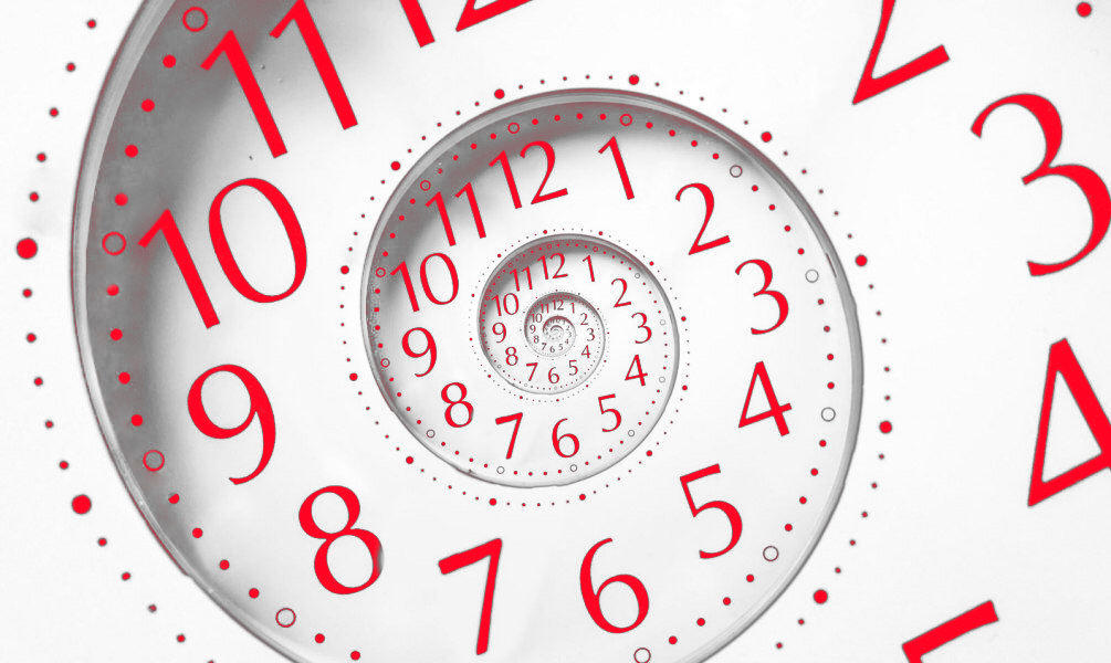 Carta da parati continuità del tempo