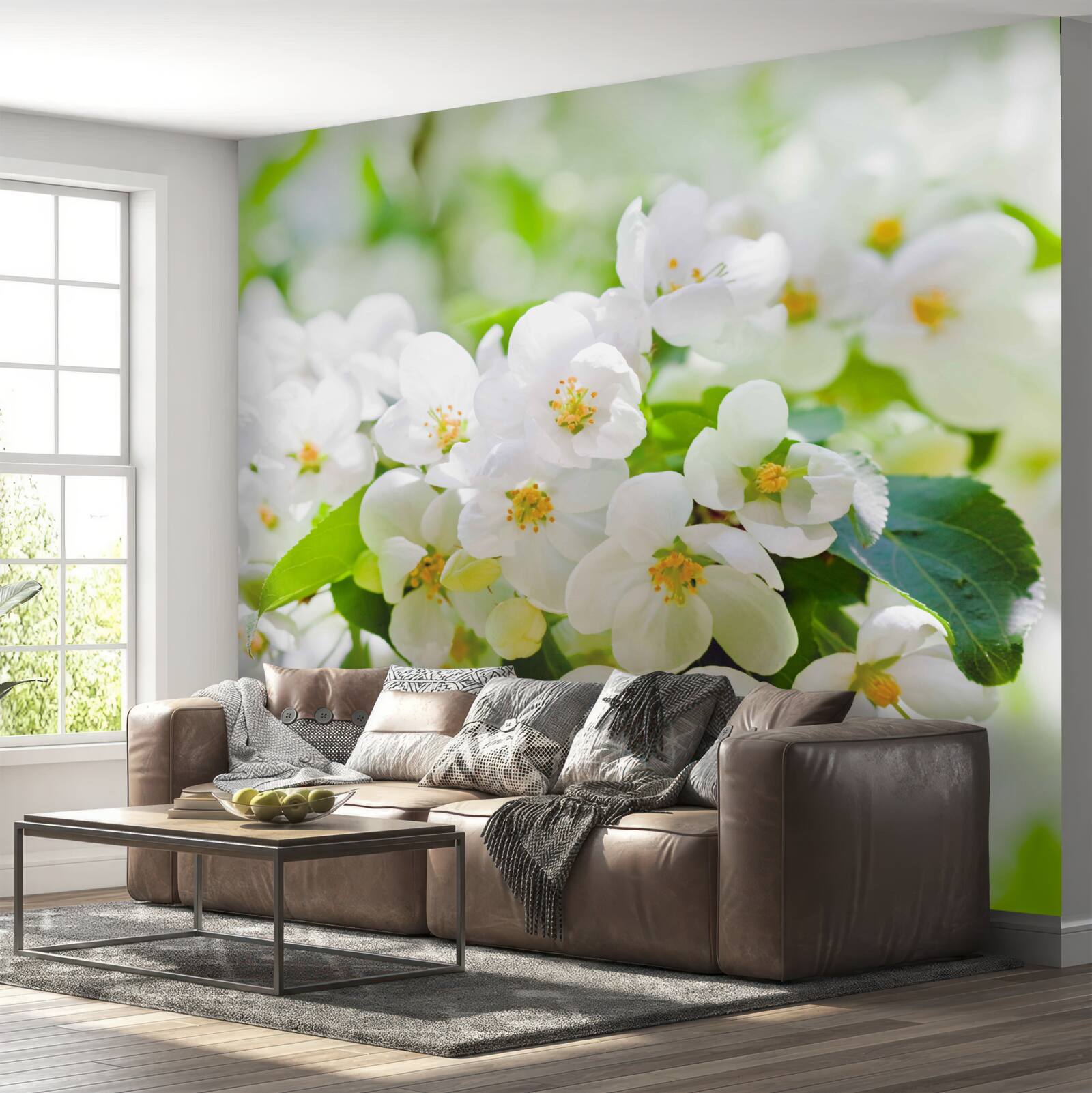 Fototapeta kwiaty jaśminu o przyjemnym aromacie