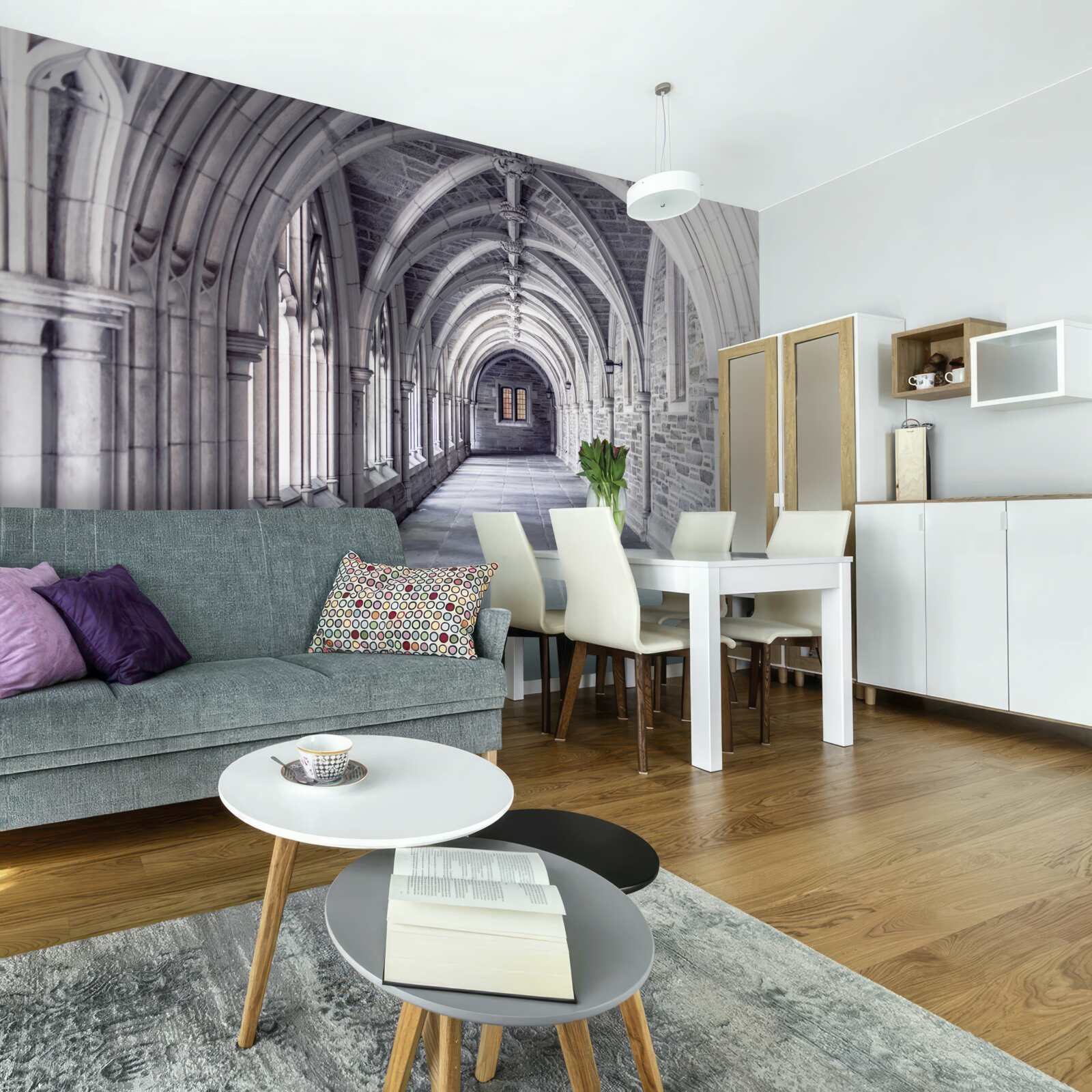 Fototapeta architektoniczne elementy pasażu