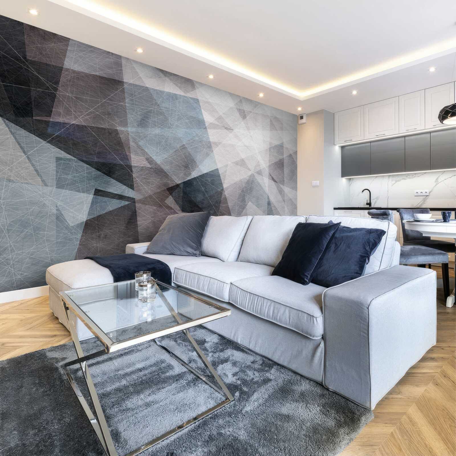 Fototapeta abstrakcyjny styl tła z elementami geometrycznymi