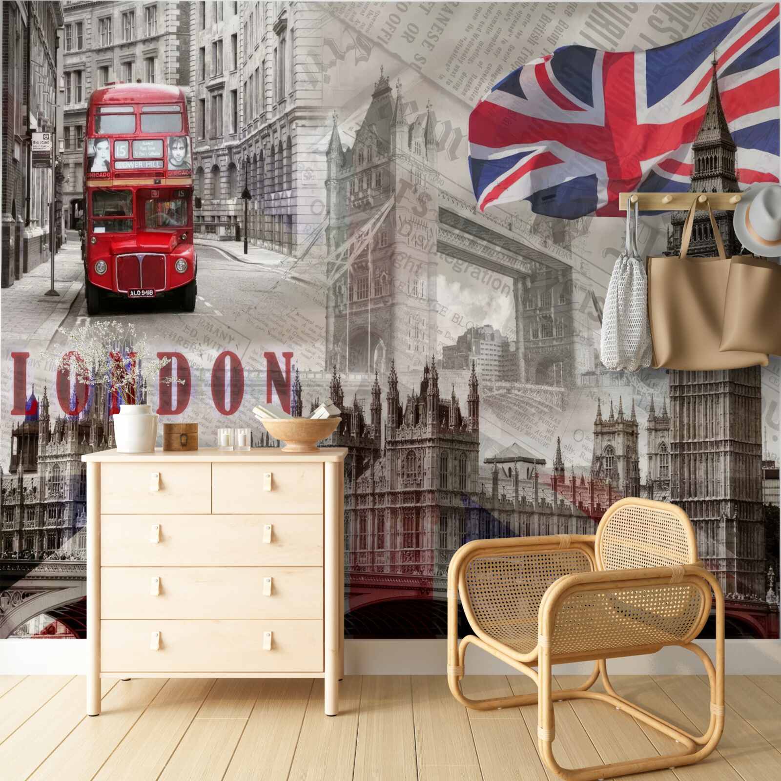 Carta da parati Attrazioni turistiche di Londra