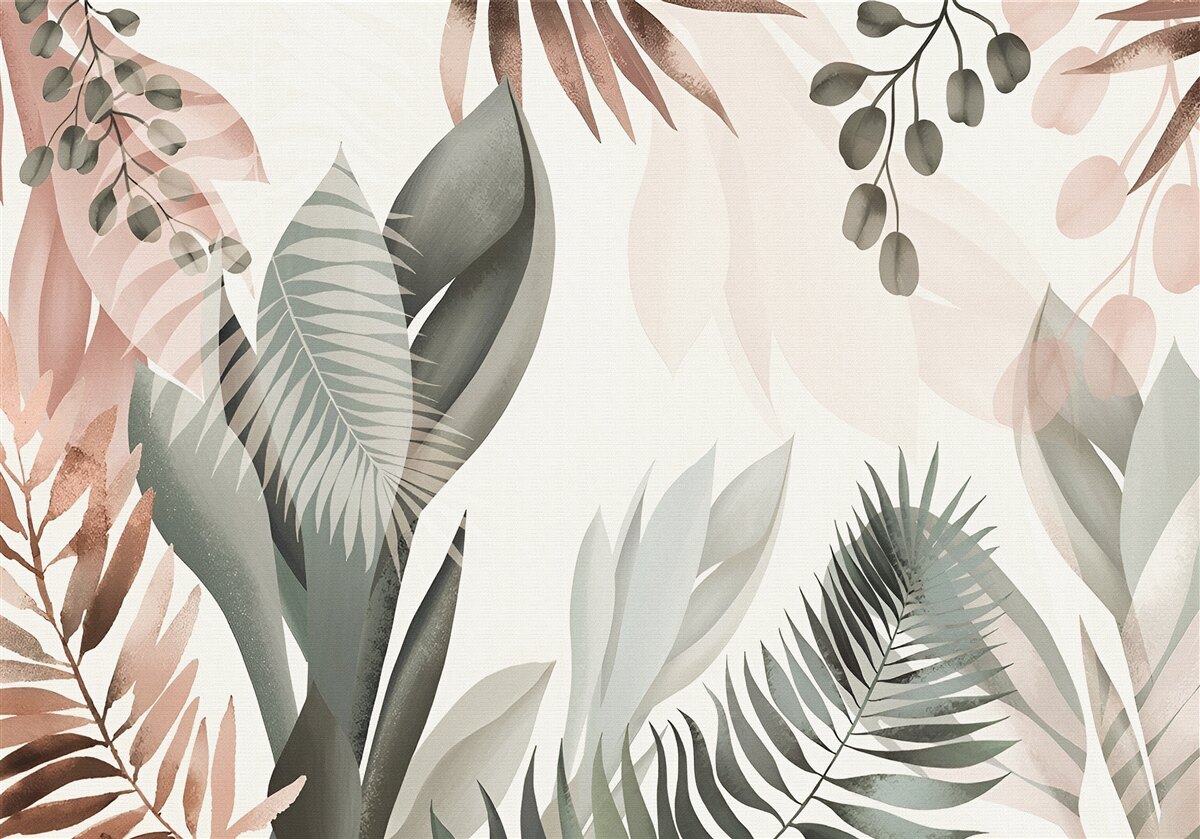 Carta da parati la diversità delle regioni tropicali