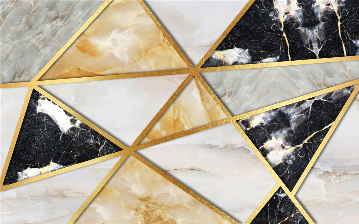 Carta da parati sfondo in marmo con motivo geometrico
